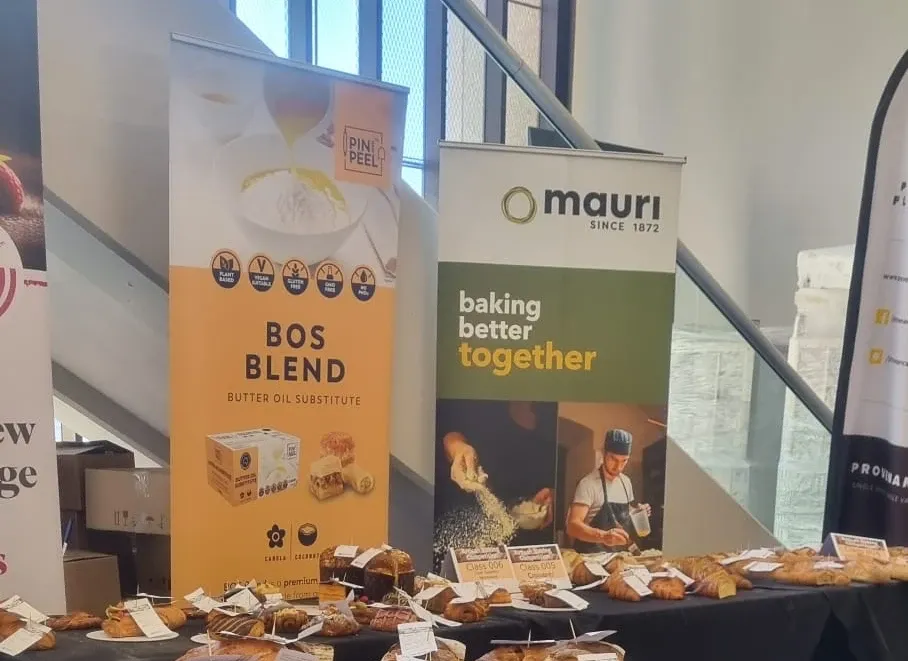 Baked items display